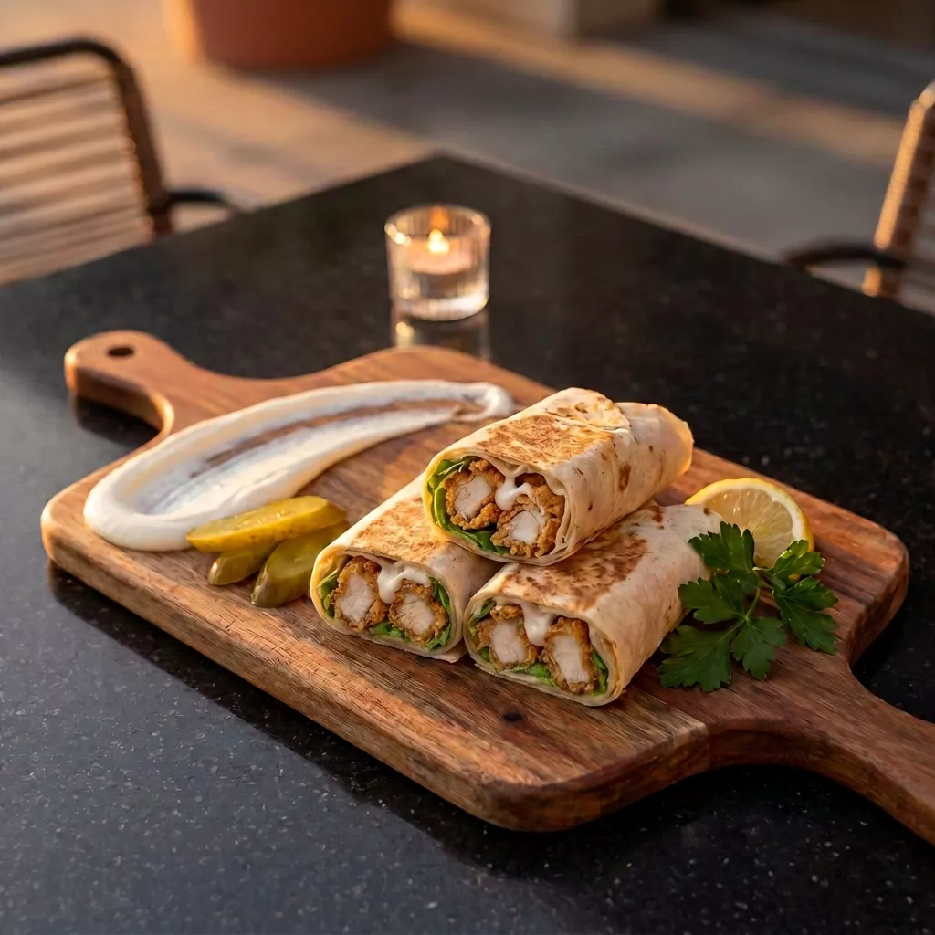 Crispy Chicken Wrap